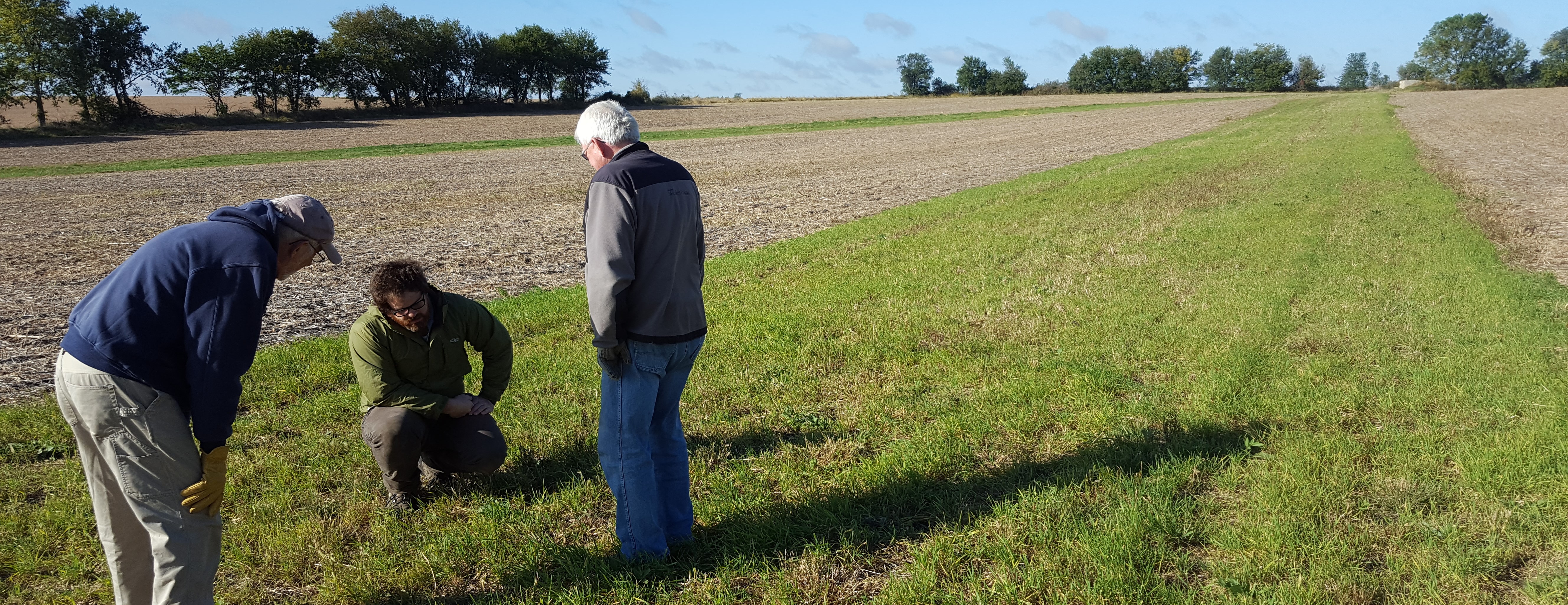 Surveying with landowner