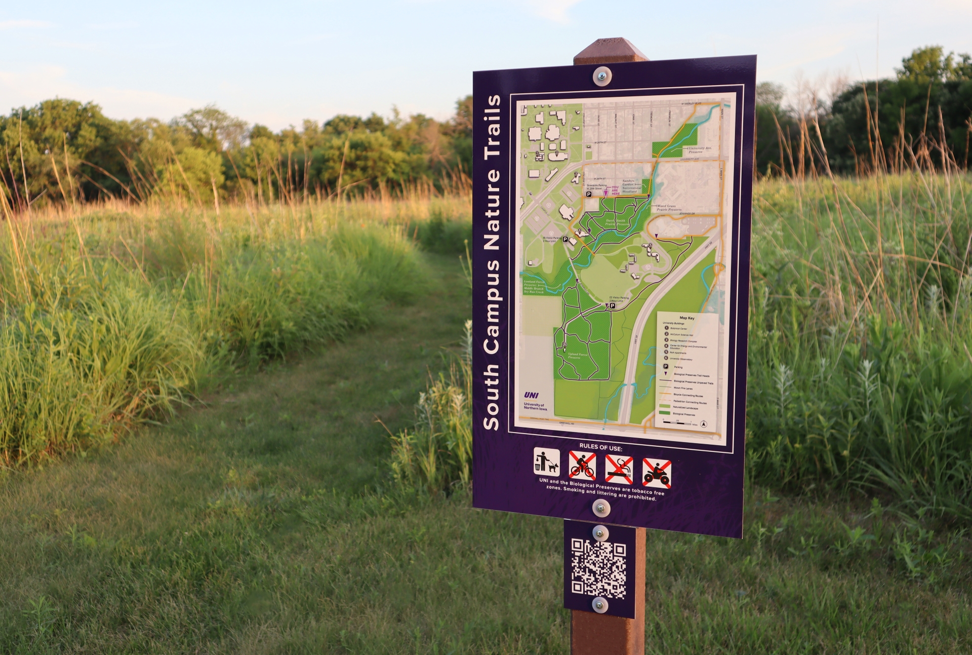 Daryl Smith Prairie Trail Sign